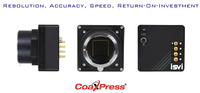 ISVI Razor高分辨率工业相机，CMOS, 5120x5120, 4.5像素大小